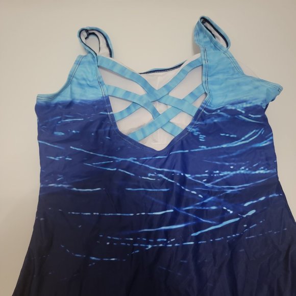 Women's One Piece Athletic Training Swimsuits Swimwear Bathing Suit NEW - Picture 6 of 11